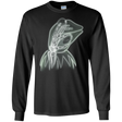 T-Shirts Black / S Kermit the Troll Men's Long Sleeve T-Shirt