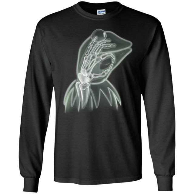 T-Shirts Black / S Kermit the Troll Men's Long Sleeve T-Shirt