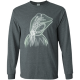 T-Shirts Dark Heather / S Kermit the Troll Men's Long Sleeve T-Shirt