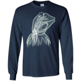 T-Shirts Navy / S Kermit the Troll Men's Long Sleeve T-Shirt