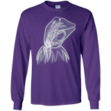 T-Shirts Purple / S Kermit the Troll Men's Long Sleeve T-Shirt