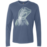 T-Shirts Indigo / S Kermit the Troll Men's Premium Long Sleeve