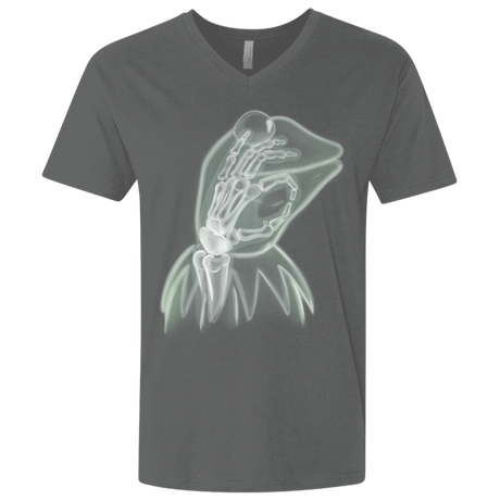 T-Shirts Heavy Metal / X-Small Kermit the Troll Men's Premium V-Neck