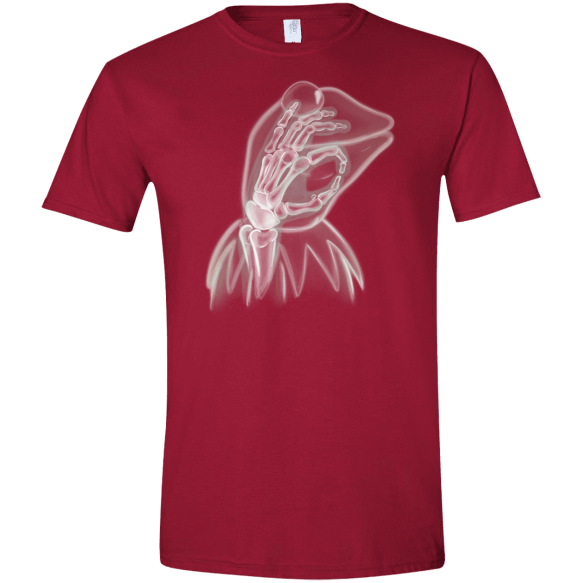 T-Shirts Cardinal Red / S Kermit the Troll Men's Semi-Fitted Softstyle