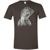 T-Shirts Dark Chocolate / S Kermit the Troll Men's Semi-Fitted Softstyle