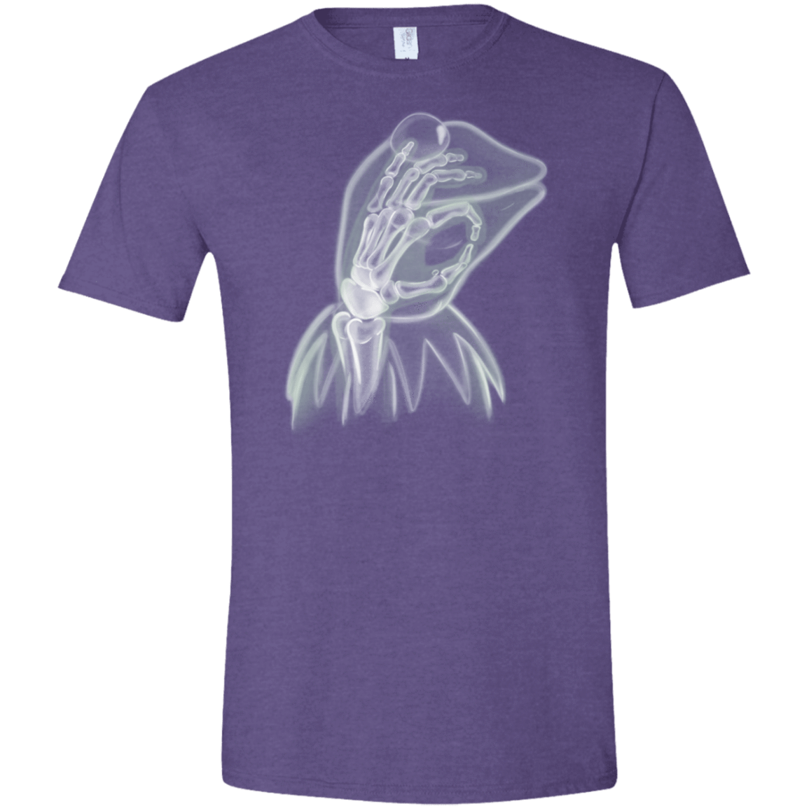 T-Shirts Heather Purple / S Kermit the Troll Men's Semi-Fitted Softstyle