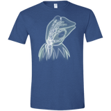 T-Shirts Heather Royal / X-Small Kermit the Troll Men's Semi-Fitted Softstyle