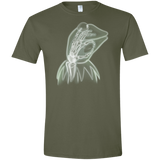 T-Shirts Military Green / S Kermit the Troll Men's Semi-Fitted Softstyle