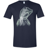 T-Shirts Navy / X-Small Kermit the Troll Men's Semi-Fitted Softstyle
