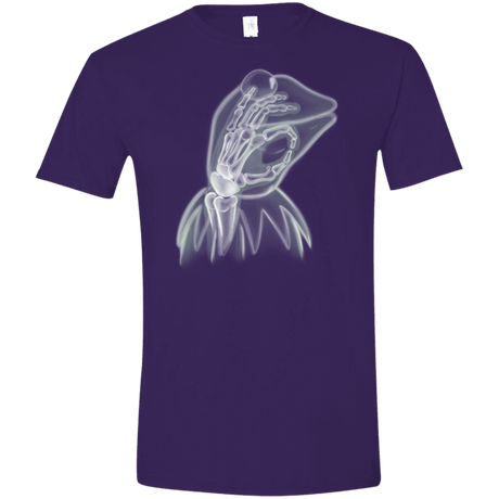 T-Shirts Purple / S Kermit the Troll Men's Semi-Fitted Softstyle