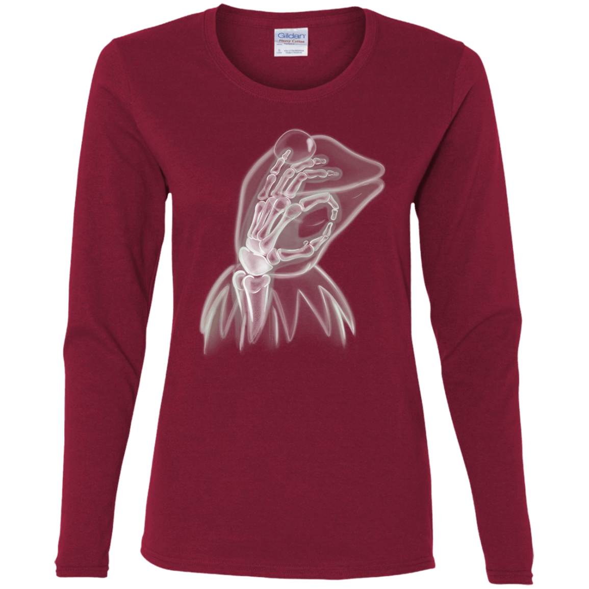 T-Shirts Cardinal / S Kermit the Troll Women's Long Sleeve T-Shirt