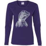 T-Shirts Purple / S Kermit the Troll Women's Long Sleeve T-Shirt