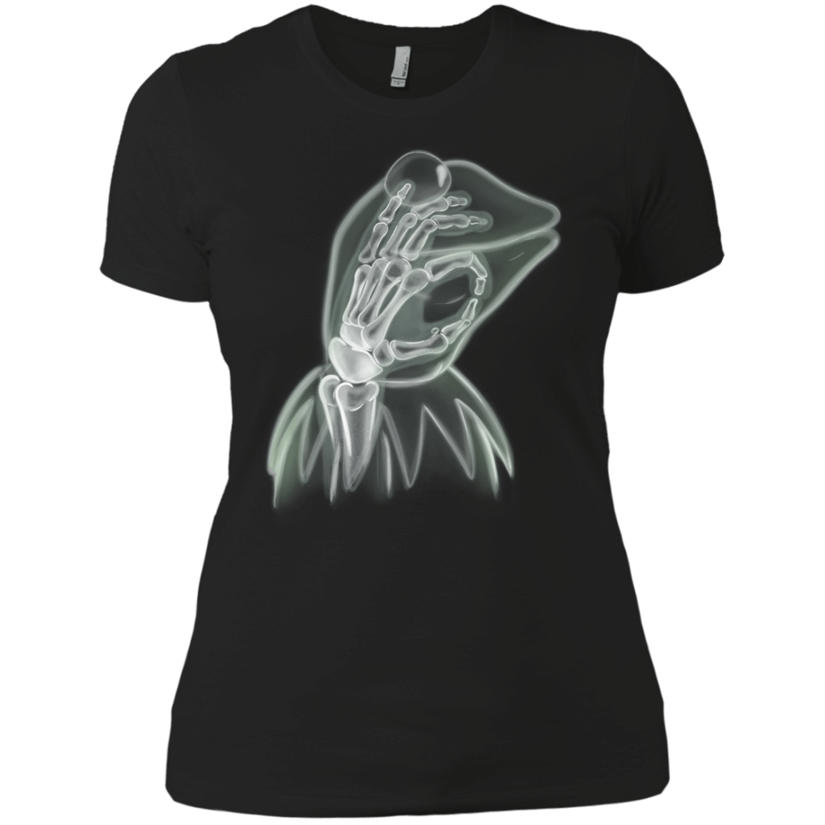 T-Shirts Black / X-Small Kermit the Troll Women's Premium T-Shirt