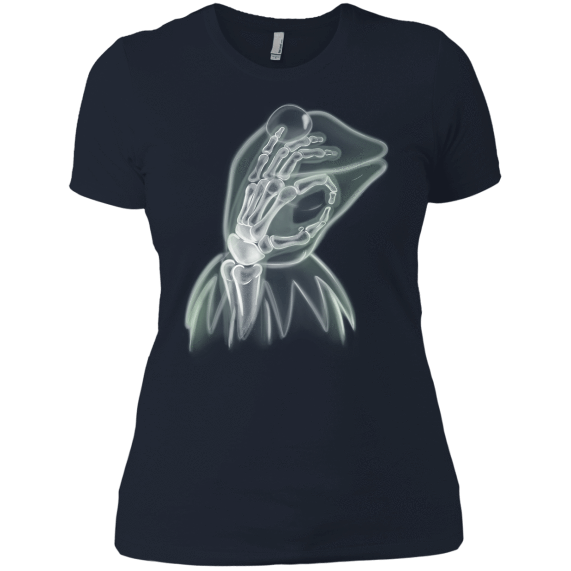 T-Shirts Midnight Navy / X-Small Kermit the Troll Women's Premium T-Shirt