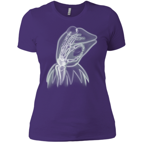 T-Shirts Purple Rush/ / X-Small Kermit the Troll Women's Premium T-Shirt