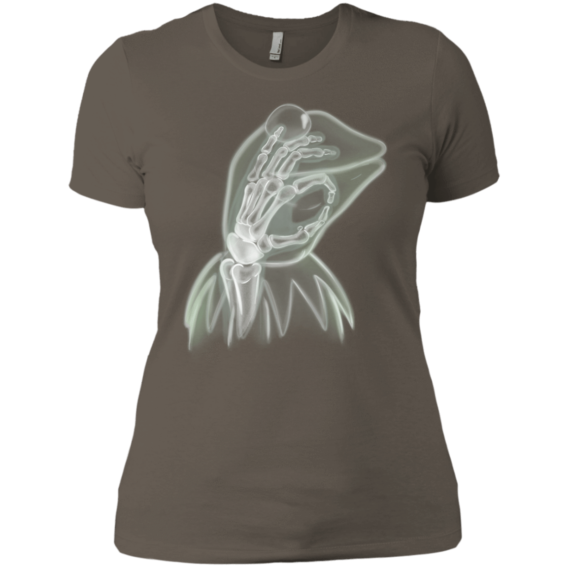 T-Shirts Warm Grey / X-Small Kermit the Troll Women's Premium T-Shirt
