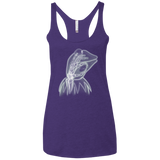 T-Shirts Purple Rush / X-Small Kermit the Troll Women's Triblend Racerback Tank