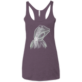 T-Shirts Vintage Purple / X-Small Kermit the Troll Women's Triblend Racerback Tank