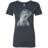 T-Shirts Vintage Navy / S Kermit the Troll Women's Triblend T-Shirt