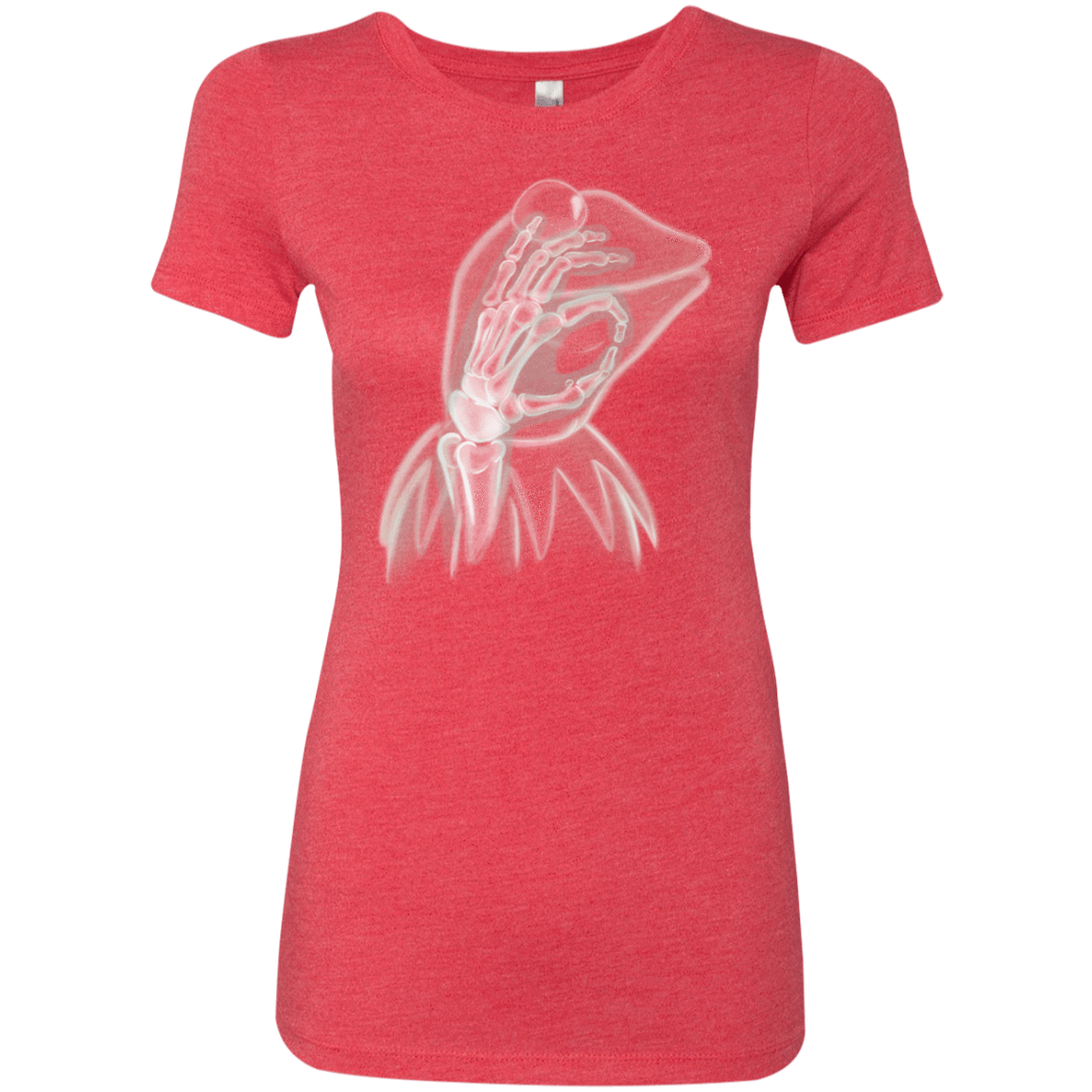 T-Shirts Vintage Red / S Kermit the Troll Women's Triblend T-Shirt