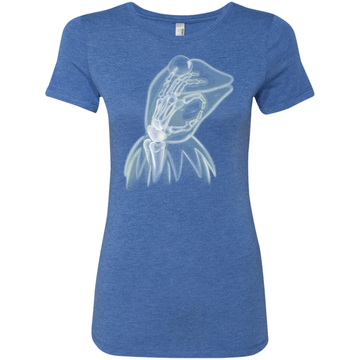 T-Shirts Vintage Royal / S Kermit the Troll Women's Triblend T-Shirt