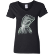 T-Shirts Black / S Kermit the Troll Women's V-Neck T-Shirt