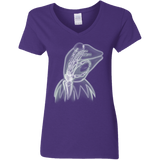 T-Shirts Purple / S Kermit the Troll Women's V-Neck T-Shirt