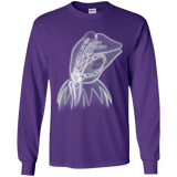 T-Shirts Purple / YS Kermit the Troll Youth Long Sleeve T-Shirt