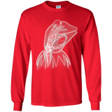 T-Shirts Red / YS Kermit the Troll Youth Long Sleeve T-Shirt