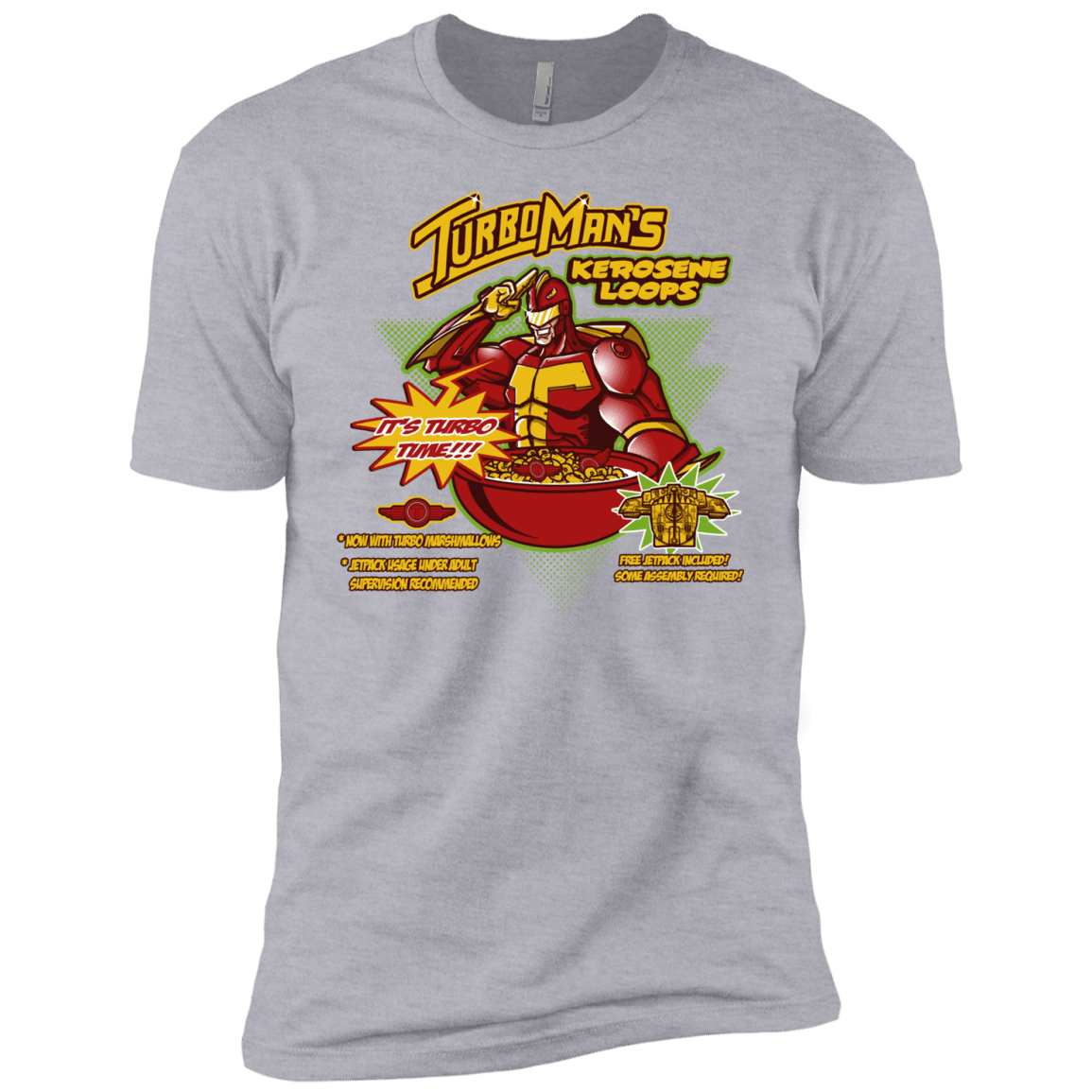 T-Shirts Heather Grey / YXS Kerosene Loops Boys Premium T-Shirt