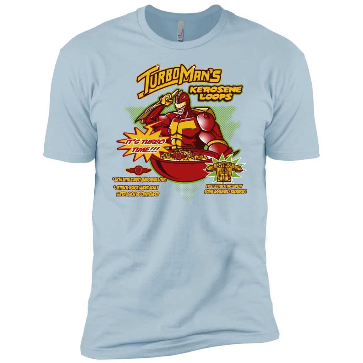 T-Shirts Light Blue / YXS Kerosene Loops Boys Premium T-Shirt