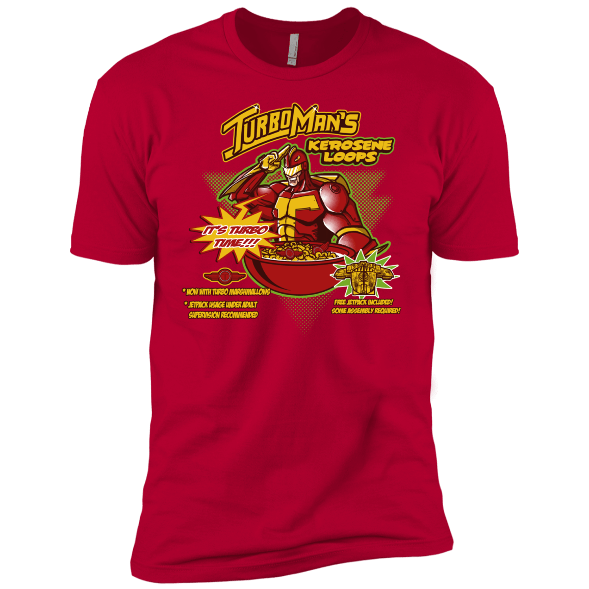 T-Shirts Red / YXS Kerosene Loops Boys Premium T-Shirt