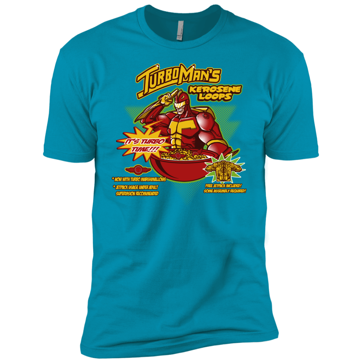 T-Shirts Turquoise / YXS Kerosene Loops Boys Premium T-Shirt