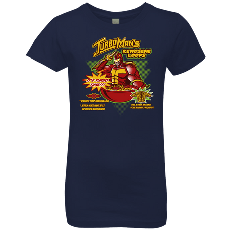 T-Shirts Midnight Navy / YXS Kerosene Loops Girls Premium T-Shirt