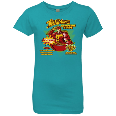 T-Shirts Tahiti Blue / YXS Kerosene Loops Girls Premium T-Shirt