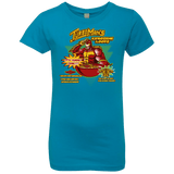 T-Shirts Turquoise / YXS Kerosene Loops Girls Premium T-Shirt