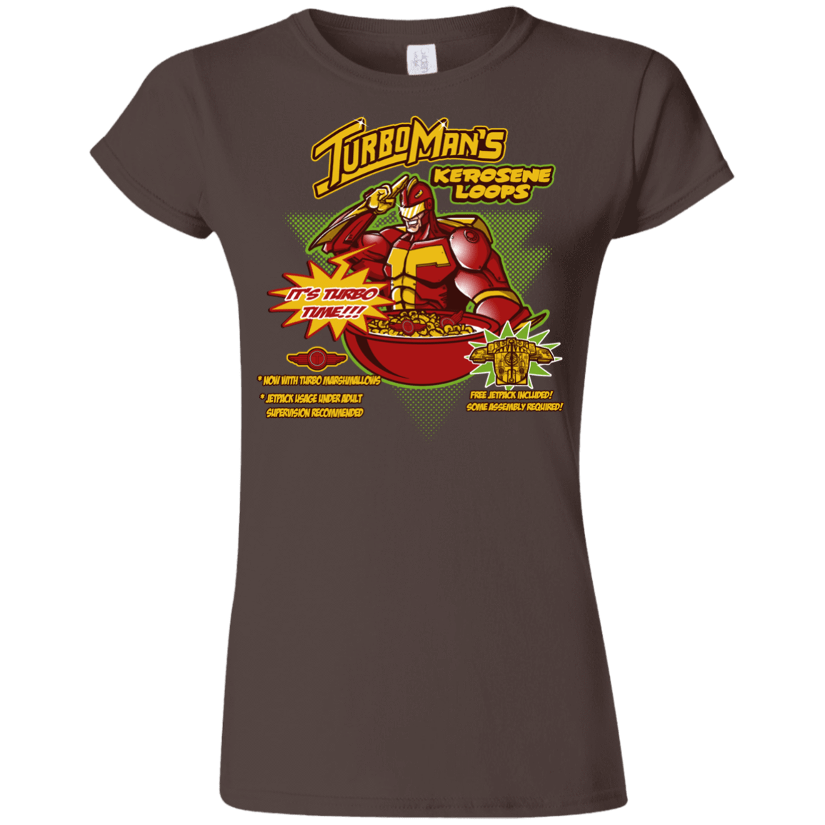 T-Shirts Dark Chocolate / S Kerosene Loops Junior Slimmer-Fit T-Shirt