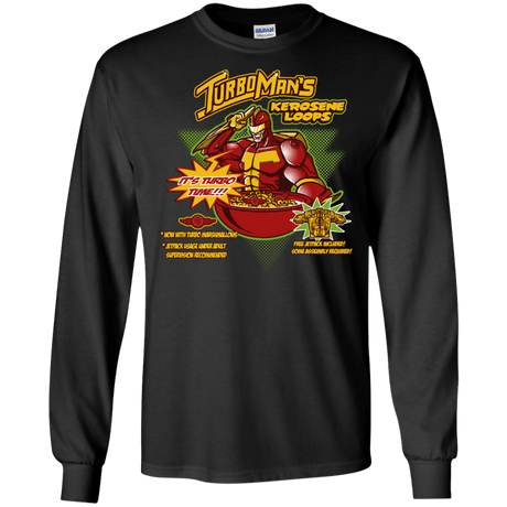 T-Shirts Black / S Kerosene Loops Men's Long Sleeve T-Shirt