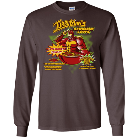 T-Shirts Dark Chocolate / S Kerosene Loops Men's Long Sleeve T-Shirt