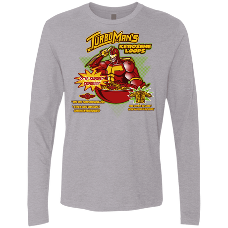 T-Shirts Heather Grey / S Kerosene Loops Men's Premium Long Sleeve
