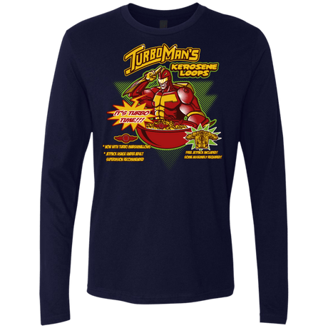 T-Shirts Midnight Navy / S Kerosene Loops Men's Premium Long Sleeve