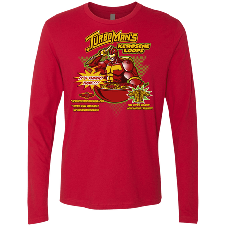 T-Shirts Red / S Kerosene Loops Men's Premium Long Sleeve