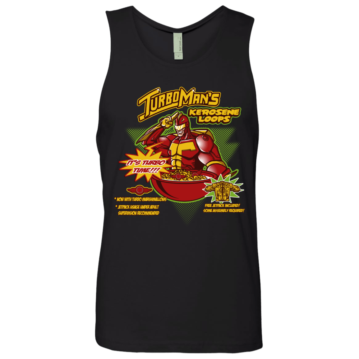 T-Shirts Black / S Kerosene Loops Men's Premium Tank Top