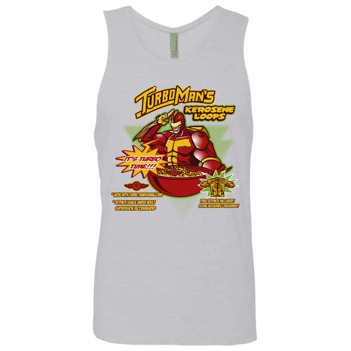 T-Shirts Heather Grey / S Kerosene Loops Men's Premium Tank Top