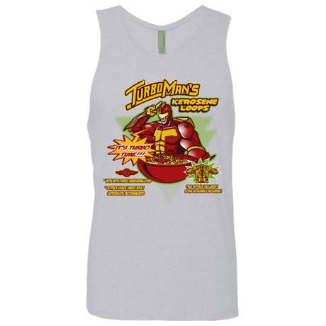 T-Shirts Heather Grey / S Kerosene Loops Men's Premium Tank Top