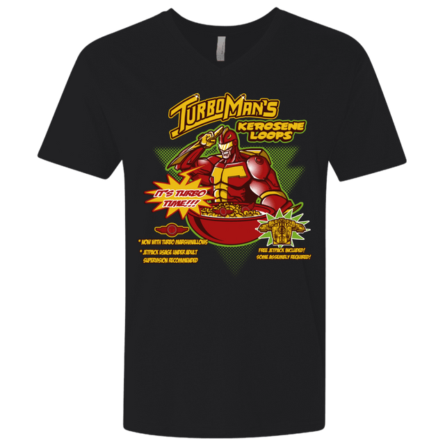 T-Shirts Black / X-Small Kerosene Loops Men's Premium V-Neck