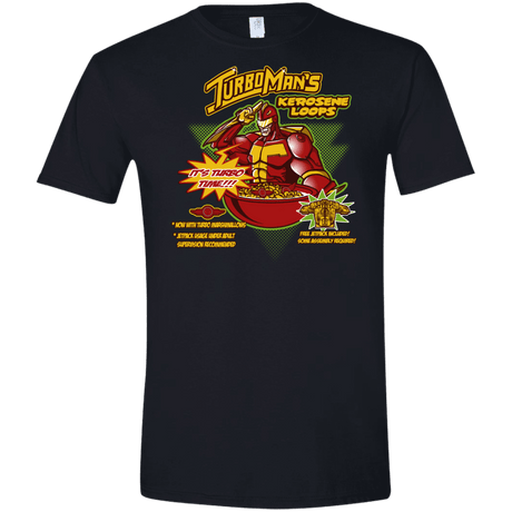 T-Shirts Black / X-Small Kerosene Loops Men's Semi-Fitted Softstyle