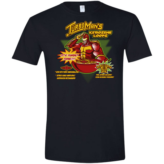 T-Shirts Black / X-Small Kerosene Loops Men's Semi-Fitted Softstyle