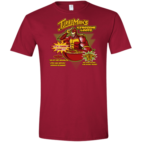 T-Shirts Cardinal Red / S Kerosene Loops Men's Semi-Fitted Softstyle