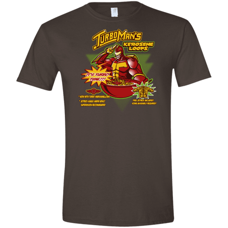 T-Shirts Dark Chocolate / S Kerosene Loops Men's Semi-Fitted Softstyle